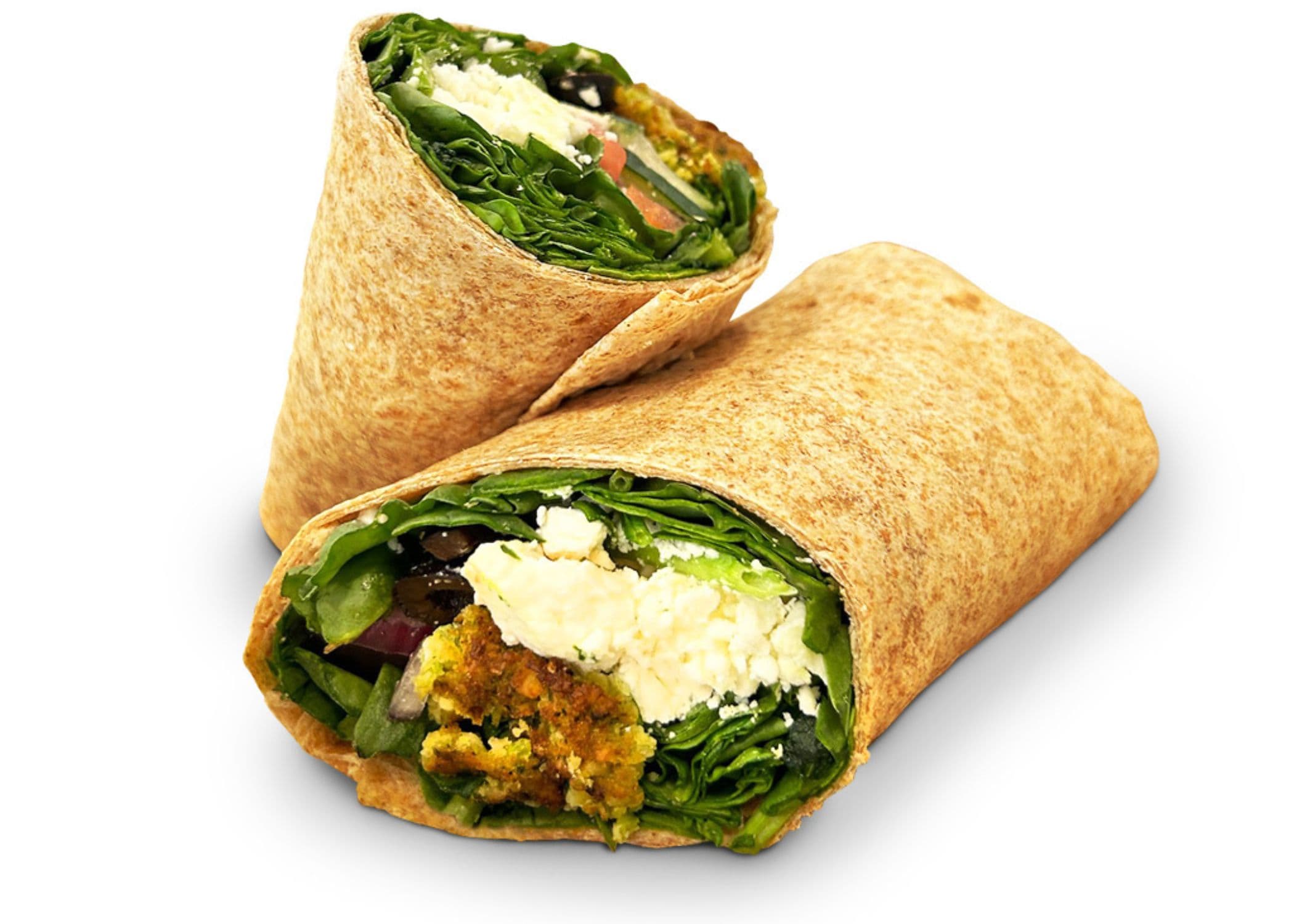 Falafel Spinach Wrap