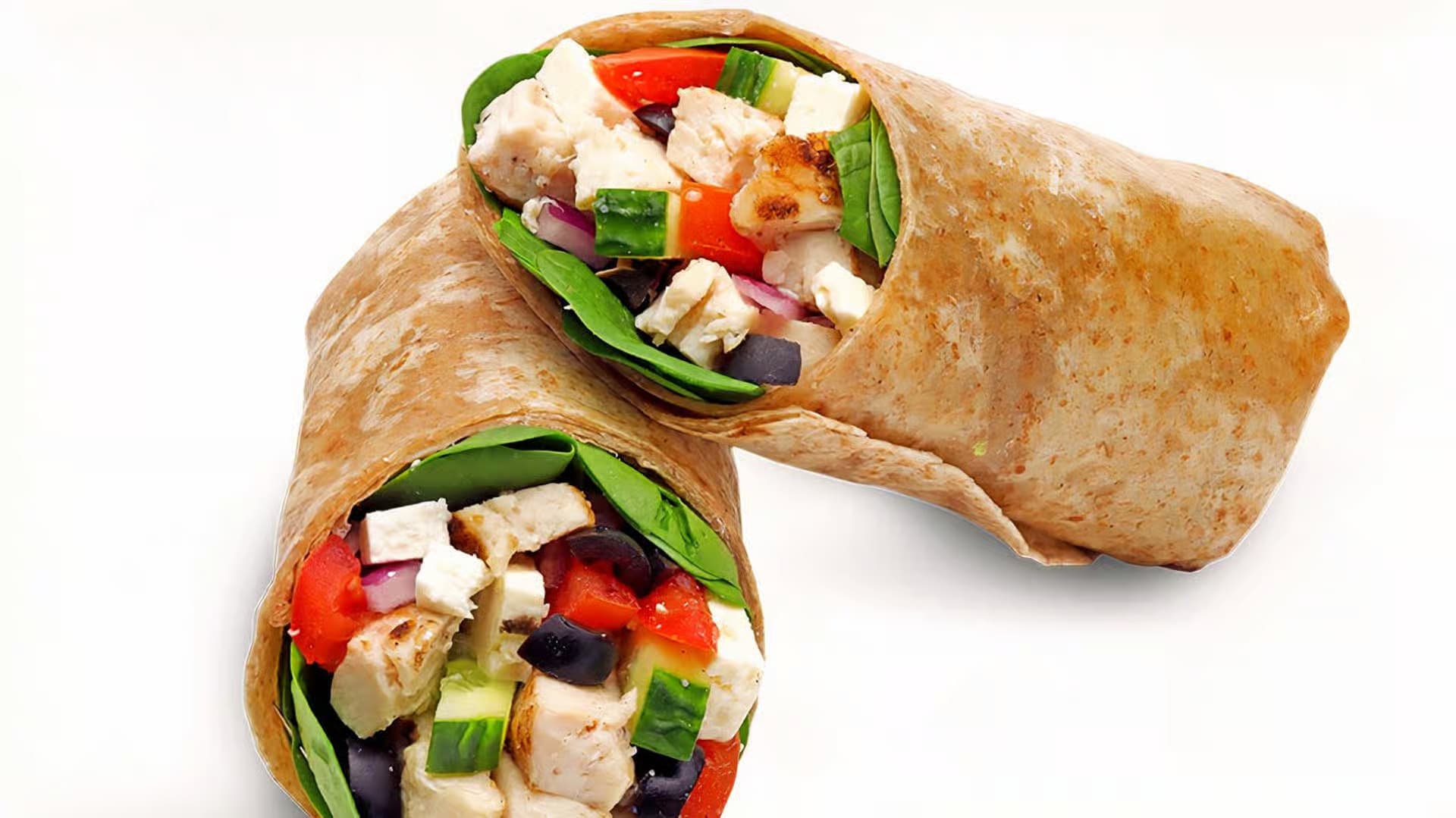 Mediterranean wrap